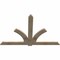 Ekena Millwork Redmond Rough Sawn Timber Gable Bracket, Douglas Fir, 84"W x 56"H x 2"D x 6"F, 16/12 Pitch GBW084X56X0206RED00RDF - alternate 5